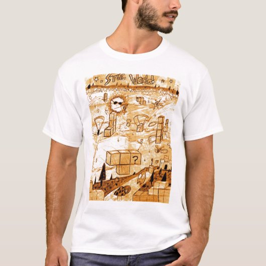 sterrenwereld t-shirt (Voorkant)