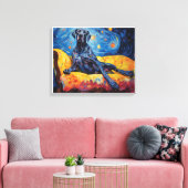 Sterrenwind Canvas Afdruk (Insitu (Woonkamer))