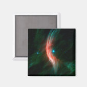Sterrenwinden stromen uit Zeta Ophiuchi. Magneet (Voorkant / Achterkant)