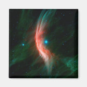 Sterrenwinden stromen uit Zeta Ophiuchi. Magneet (Voorkant)