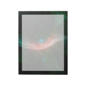 Sterrenwinden stromen uit Zeta Ophiuchi. Notitieblok (Linkerzijde)