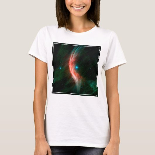 Sterrenwinden stromen uit Zeta Ophiuchi. T-shirt (Voorkant)