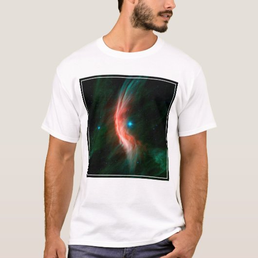 Sterrenwinden stromen uit Zeta Ophiuchi. T-shirt (Voorkant)