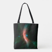 Sterrenwinden stromen uit Zeta Ophiuchi. Tote Bag (Achterkant)