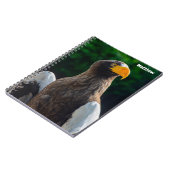 Sterrenzee-arend spiraal notebook notitieboek (Linkerzijde)