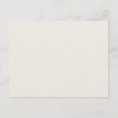 Sterrenzeester Rustieke Beach Bruiloftsreceptie Informatiekaartje (Achterkant)