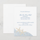 Sterrenzeester Trouwreceptie Informatiekaartje (Voorkant / Achterkant)