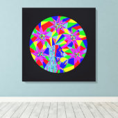 Sterrenzoeker Canvas Afdruk (Insitu (Houten vloer))