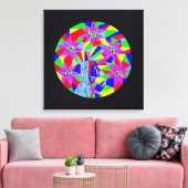 Sterrenzoeker Canvas Afdruk (Insitu (Woonkamer))