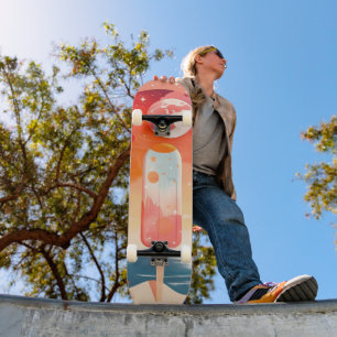 Sterrenzomer tropische nacht persoonlijk skateboard