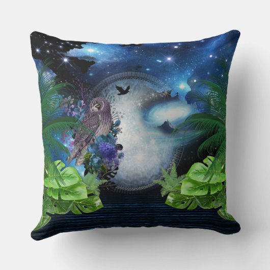 Sterrepoortportaal, fantasie Huisdecoratie Kussen (Achterkant)