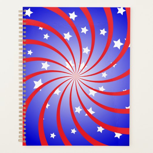 Sterreren en spiraaluitbarsting planner (Voorkant)