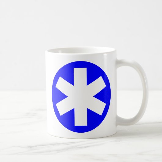 Sterretje - Blauw Koffiemok (Rechts)