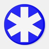 Sterretje - Blauw Magneet (Voorkant)