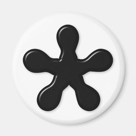 sterretjesmagneet magneet (Voorkant)