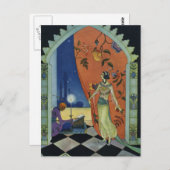 Sterret's Arabische Nacht Briefkaart (Voorkant / Achterkant)