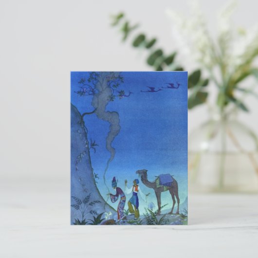 Sterret's Arabische Nacht Briefkaart (Staand voorkant)