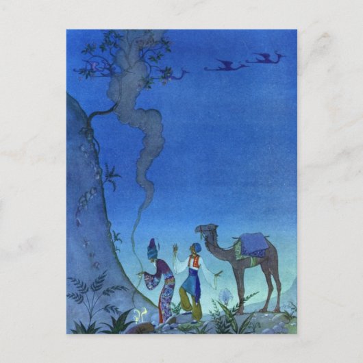 Sterret's Arabische Nacht Briefkaart (Voorkant)