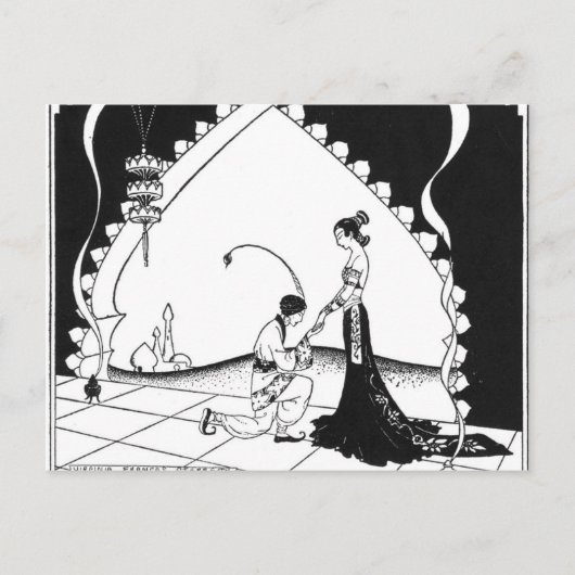 Sterret's Arabische Nacht Briefkaart (Voorkant)