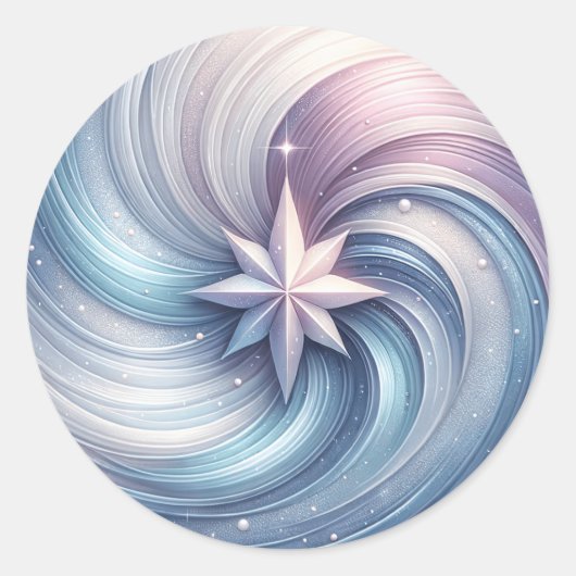 Sterretsticker Ronde Sticker (Voorkant)