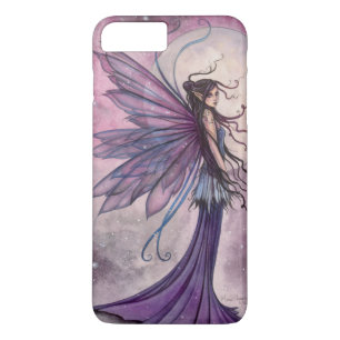 Sterrige Amethyst Fee Mystieke Fantasie Kunst Case-Mate iPhone Case