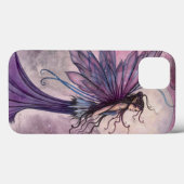 Sterrige Amethyst Fee Mystieke Fantasie Kunst Case-Mate iPhone Case (Achterkant (horizontaal))