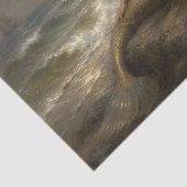 Sterrige Kust Zeemeermin Decoupage Tissuepapier (Detail)
