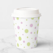 Sters. Cadeaupapier Papieren Bekers (Links)