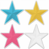 Sters | Smelkijk | Vakantie of dagelijks Sticker (Voorkant)