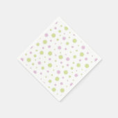 Sterschilfers in pastelkleur. servet (Hoek)