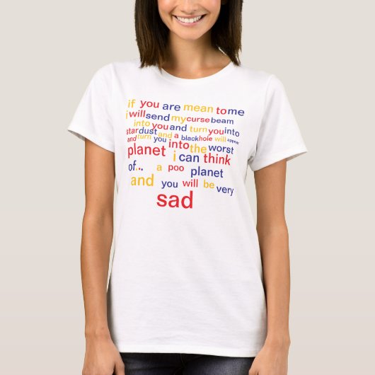 sterstof shirt (Voorkant)