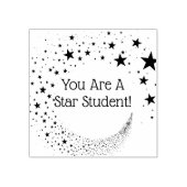 Sterstudent, Leraren, Prijs, Encouragement Rubberstempel (Afrduk)