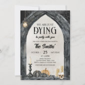 sterven aan Halloweenfeest Kaart (Voorkant)