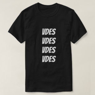 sterven in het Albanees, Vdes T-shirt