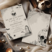 Sterven op een feestje voor volwassen Halloween Kaart