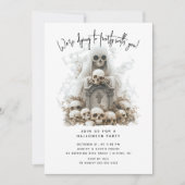 Sterven op Halloween feest Kaart (Voorkant)