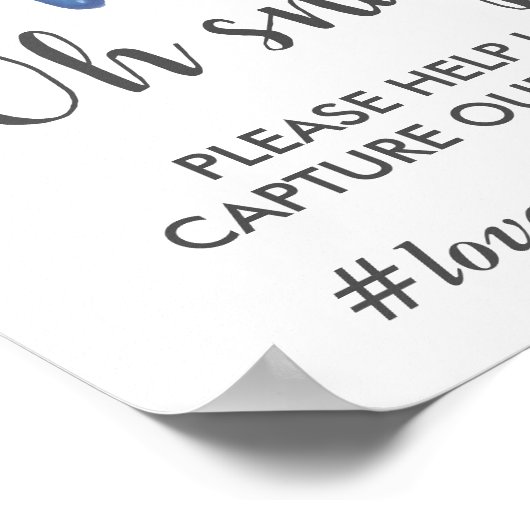 Stervis | Ocean Wedding Instagram Poster (Hoek)