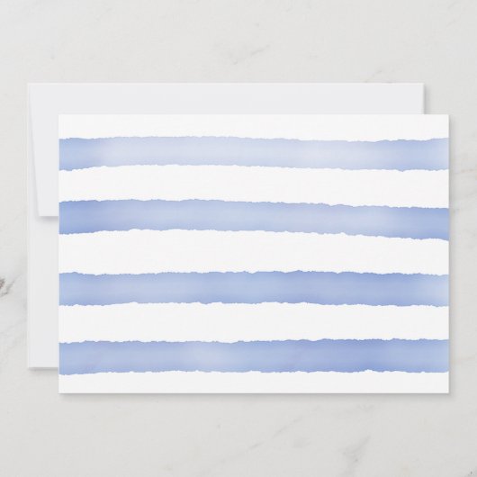 Stervis | Ocean Wedding Save the Date Kaart (Achterkant)