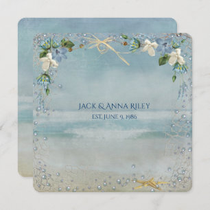 stervisbruiloft Vow Renewal Kaart