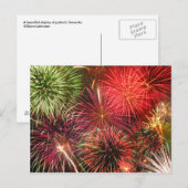 Stervormig Briefkaart (Voorkant / Achterkant)