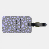 Stervormig patroon bagagelabel (Achterkant horizontaal)