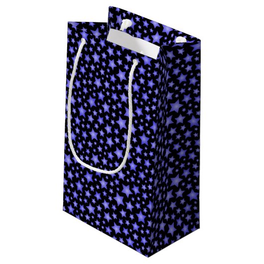 Stervormig patroon klein cadeauzakje (Achterkant Gekanteld)