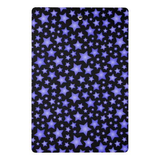 Stervormig patroon mini klembord (Achterkant)