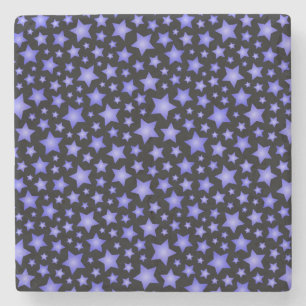 Stervormig patroon stenen onderzetter