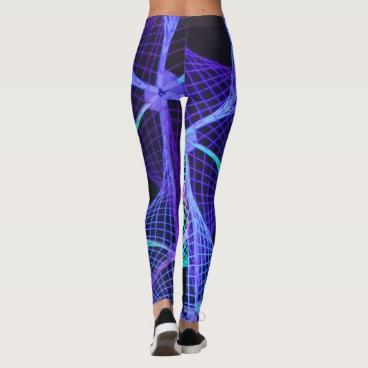 stervormig web leggings (Achterkant)