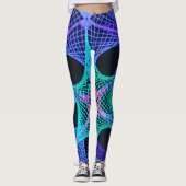 stervormig web leggings (Voorkant)