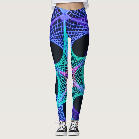 stervormig web leggings (Voorkant)