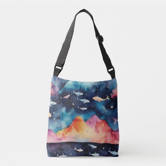 stervormig zeegezicht crossbody tas (Voorkant)