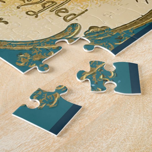  stervormige banner legpuzzel (Zijkant)