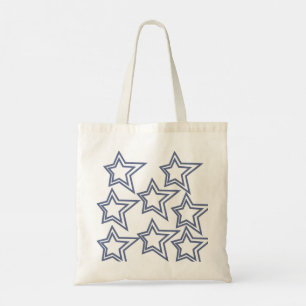 Stervormige illustratie Canvas tas